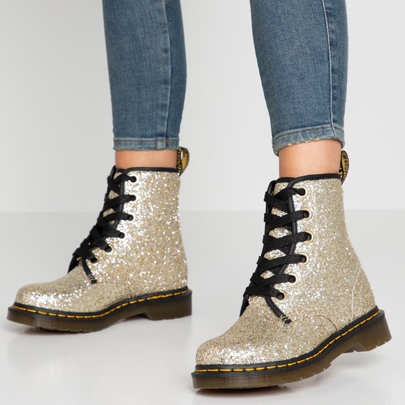 Dr. Martens Shoes - 🆕 Dr. Martens 1460 Farrah Chunky Glitter Boot NWT